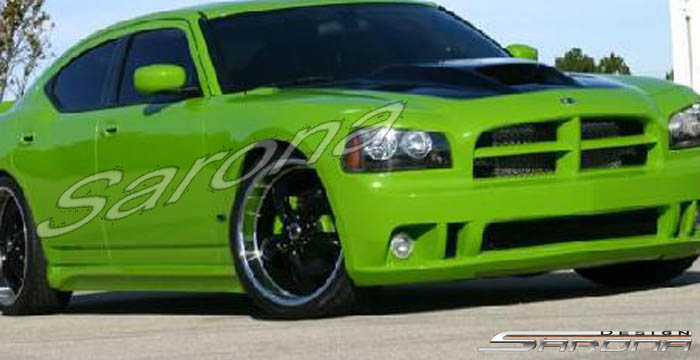 Custom Dodge Charger Side Skirts  Sedan (2005 - 2010) - $490.00 (Part #DG-001-SS)